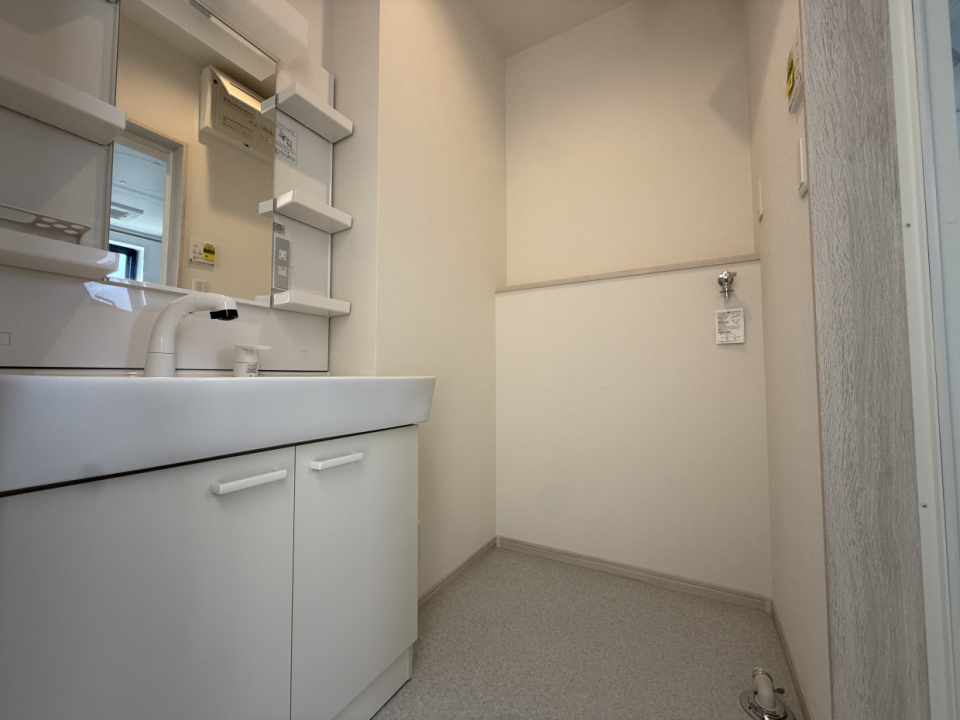 ガレージハウスは水回りが1階に集結しています