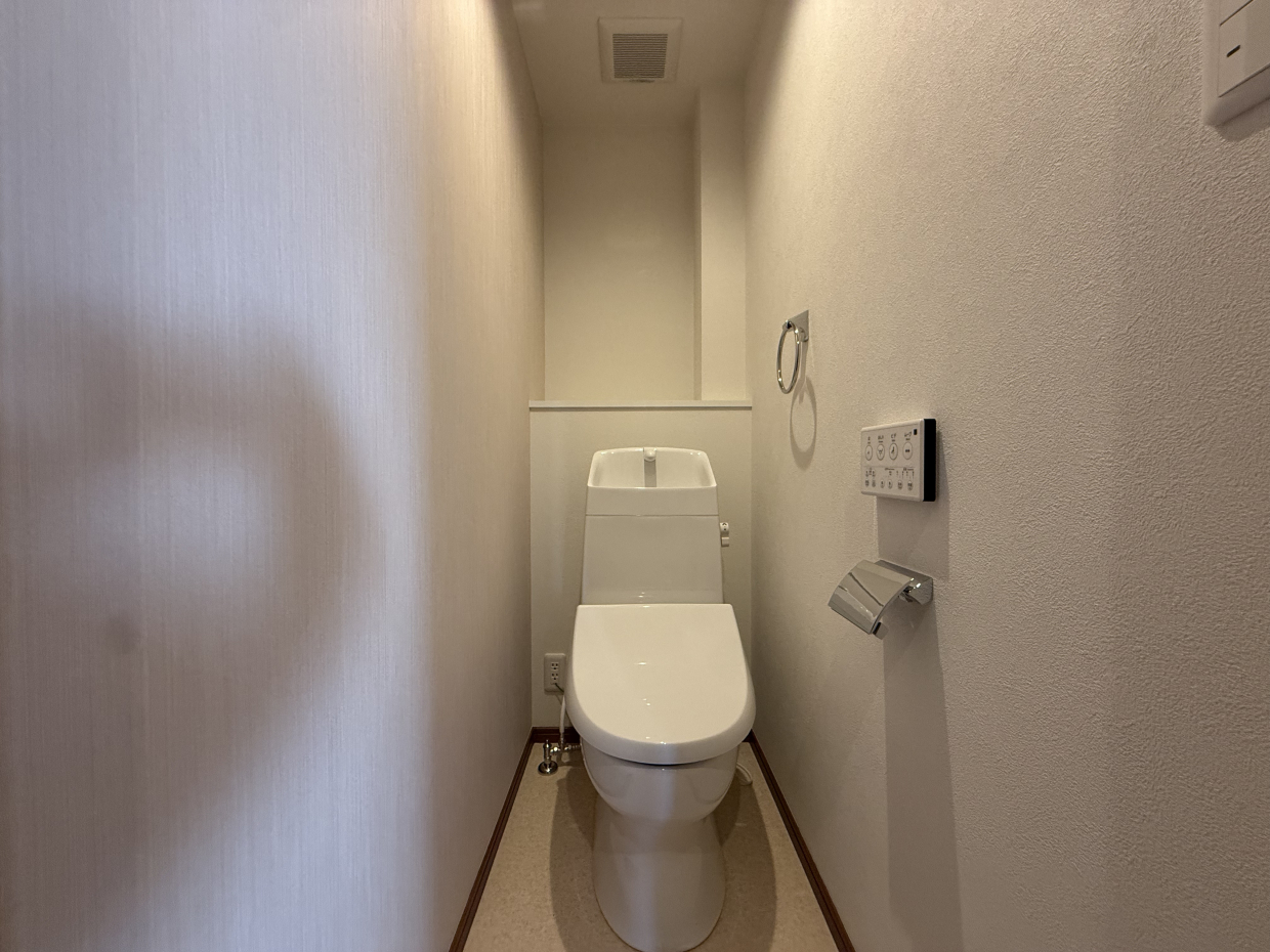 トイレは2階にあります◎