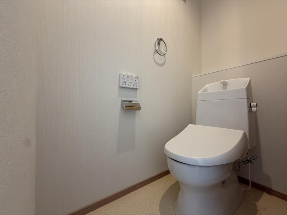 トイレは3階にあります