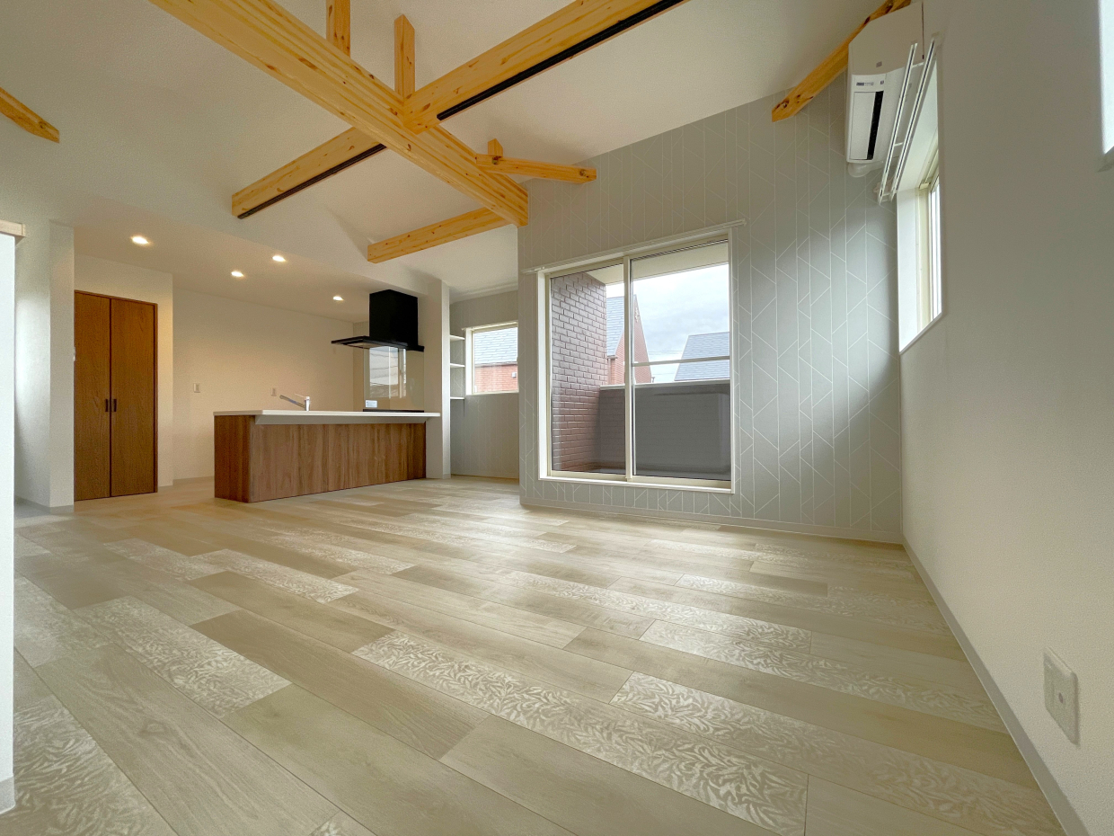 LDKは17.8帖で開放感抜群です