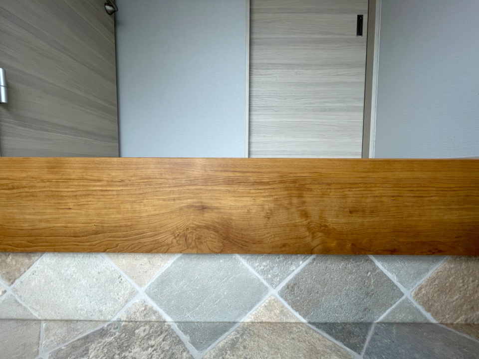 高さは昔のままで段差があるので転ばないように要注意