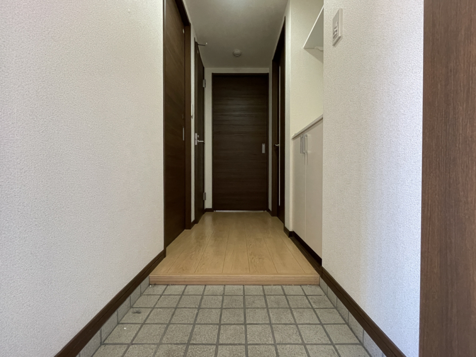 玄関からの眺め