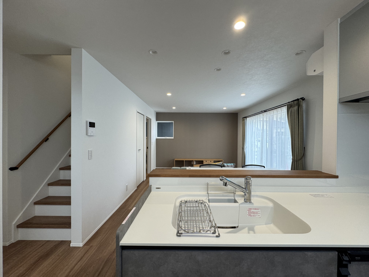 キッチンからの風景