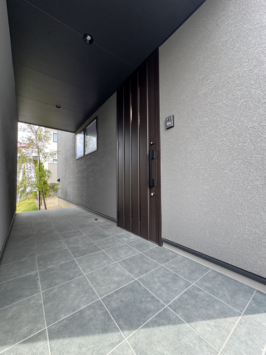 高級感がある玄関先