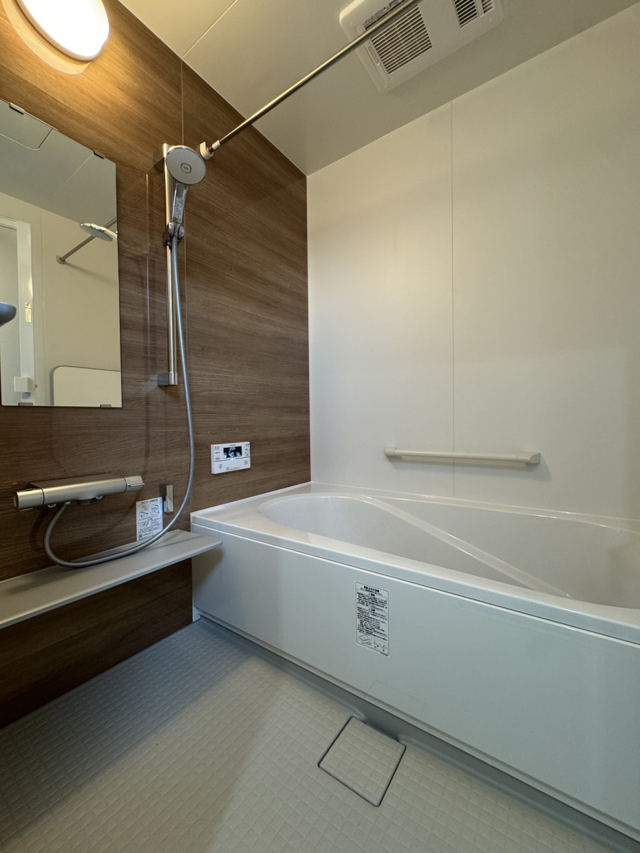 お風呂は1坪風呂