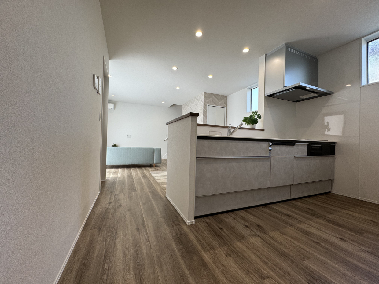 対面キッチンもおしゃれ