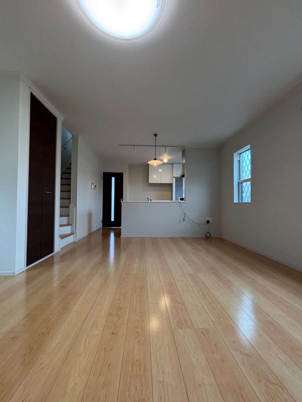 LDKは17.8帖。奥行きのある長方形