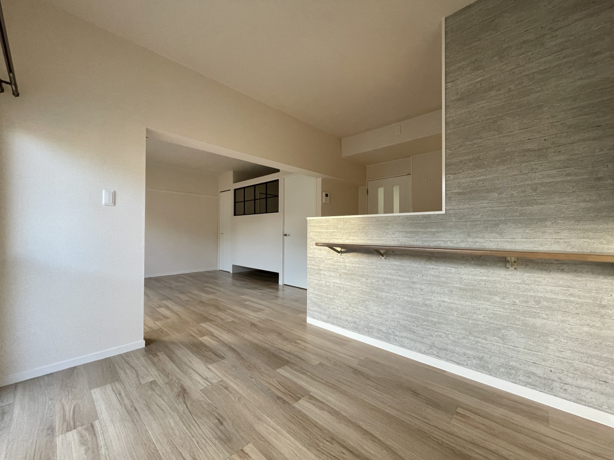 お部屋を2つ繋げて広くなりました