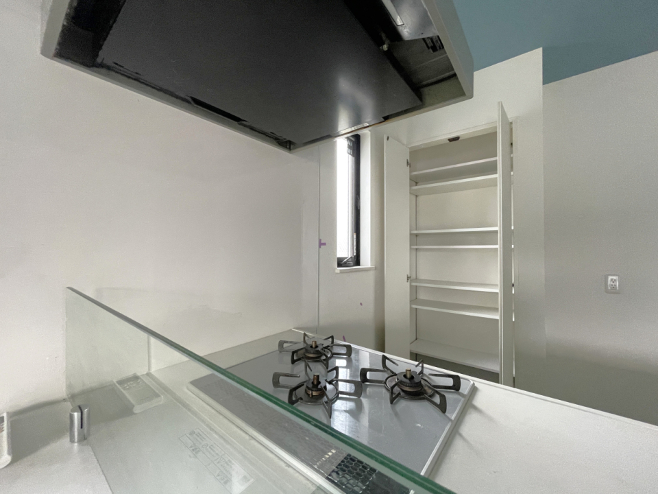 キッチン背面にはパントリー収納があるのもうれしい