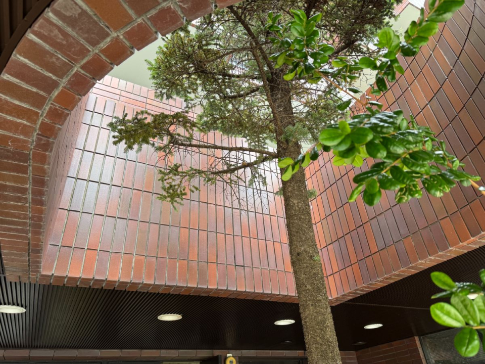 エントランスの吹き抜け