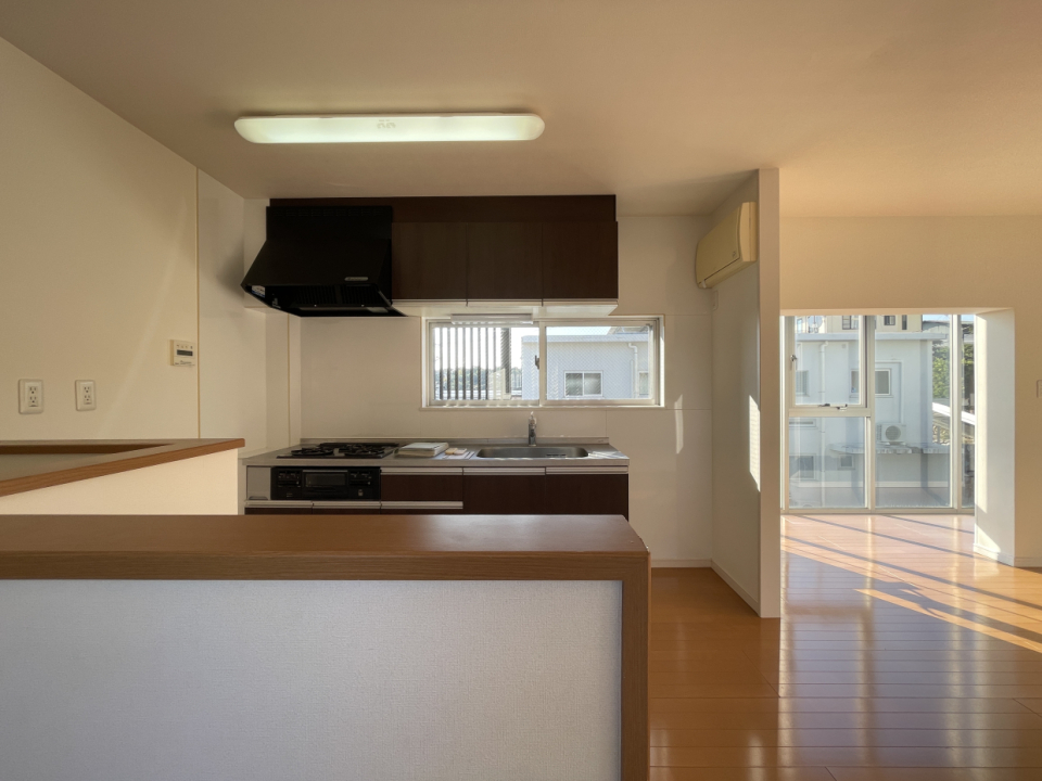 窓が多くて換気も◎