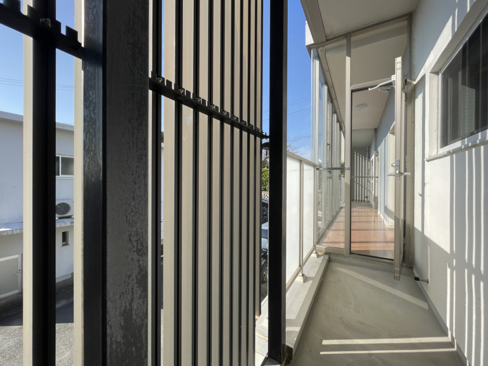 LDK側のバルコニー