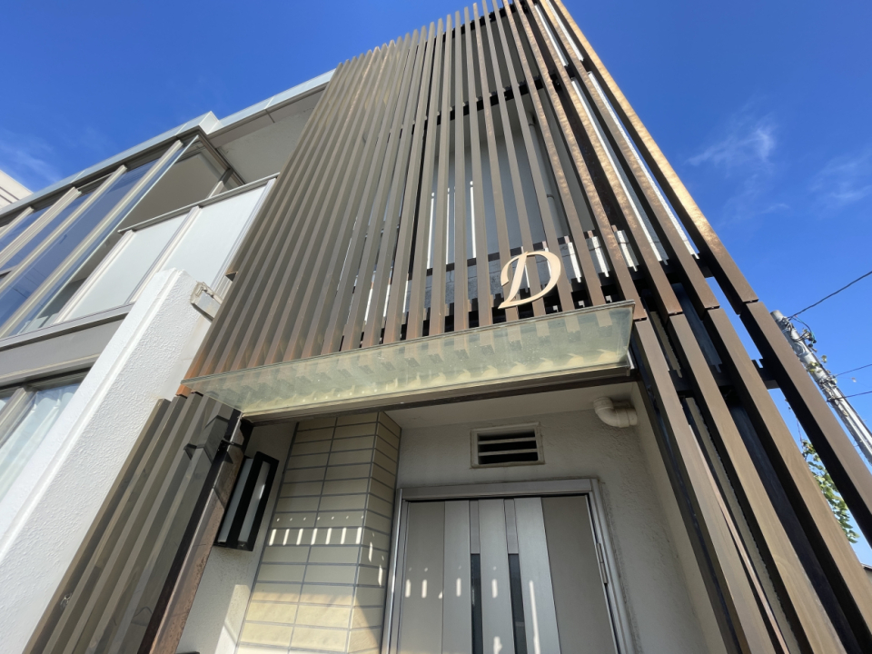 目隠し&デザインの格子