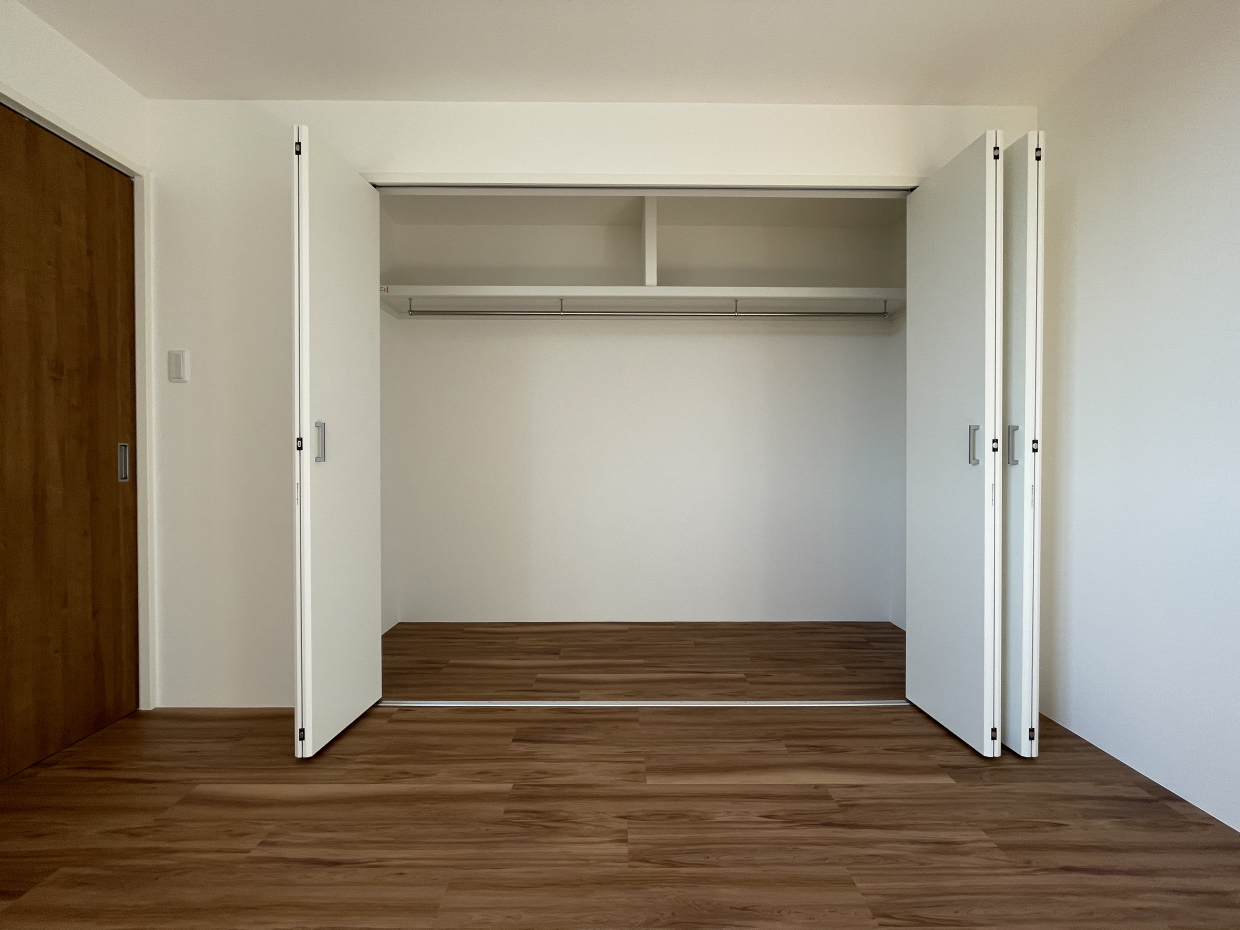 クローゼット充分！