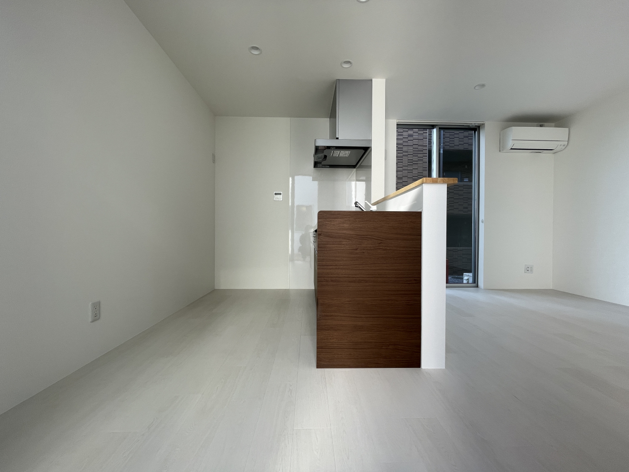 人気の対面キッチン