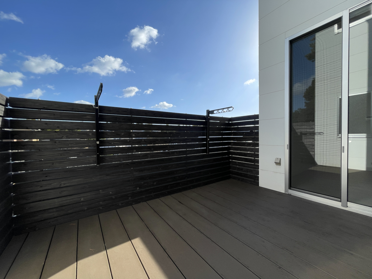 ウッドデッキスペースも！