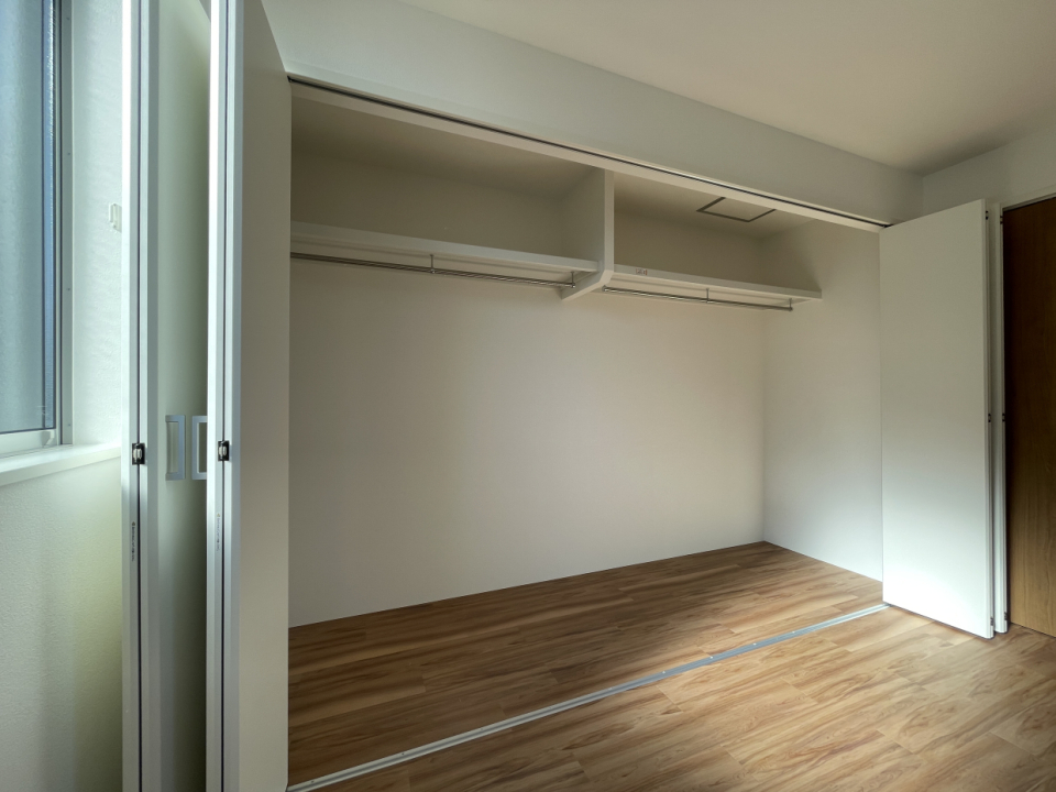 クローゼット充分！