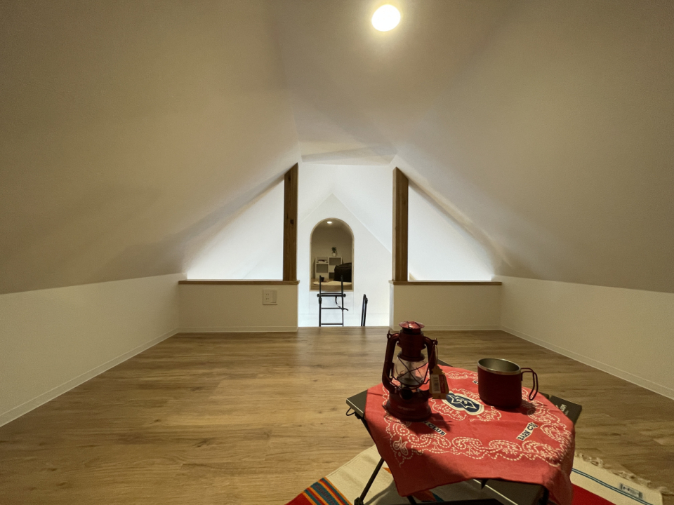 屋根裏楽しそう！