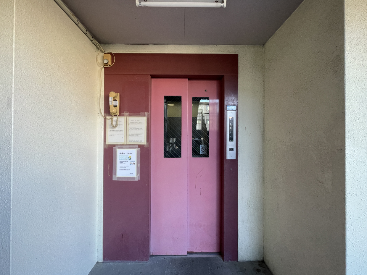 エレベーター付きなので疲れて帰ってきても安心