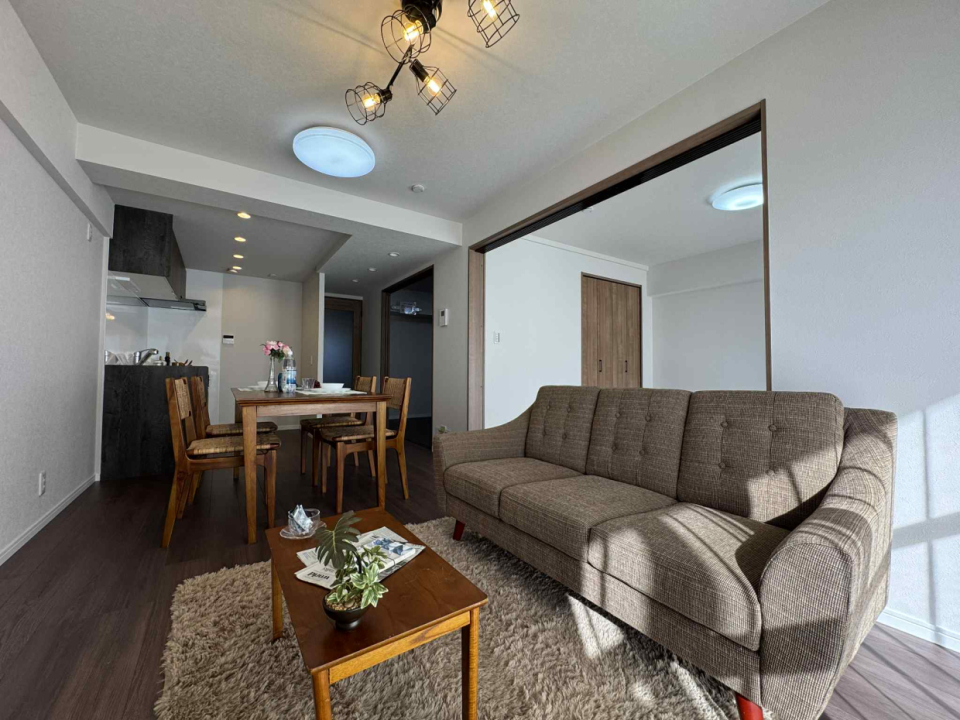 LDKは12帖の広さ