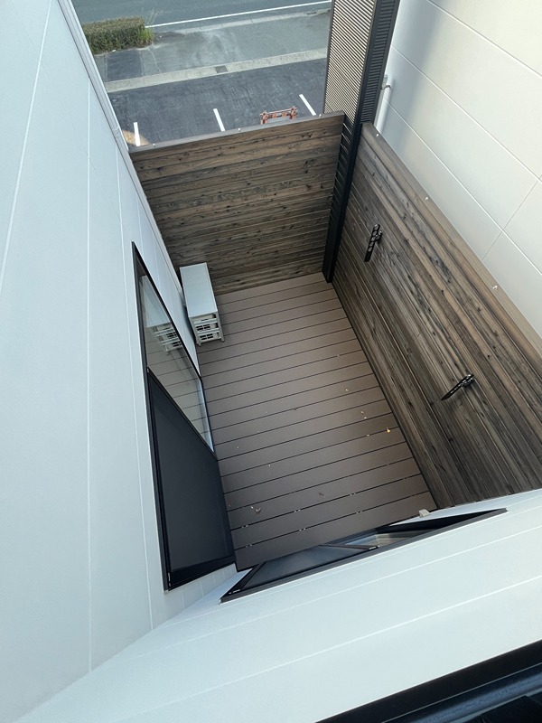 上から見た様子