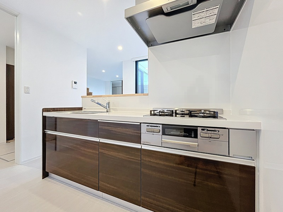 大型のキッチンって憧れますよね