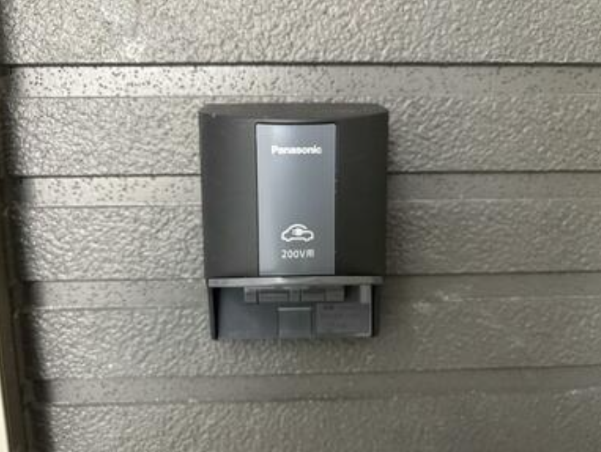 EV充電器付き