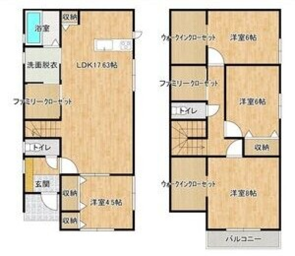 期限付きのマイホーム体験！の間取り図