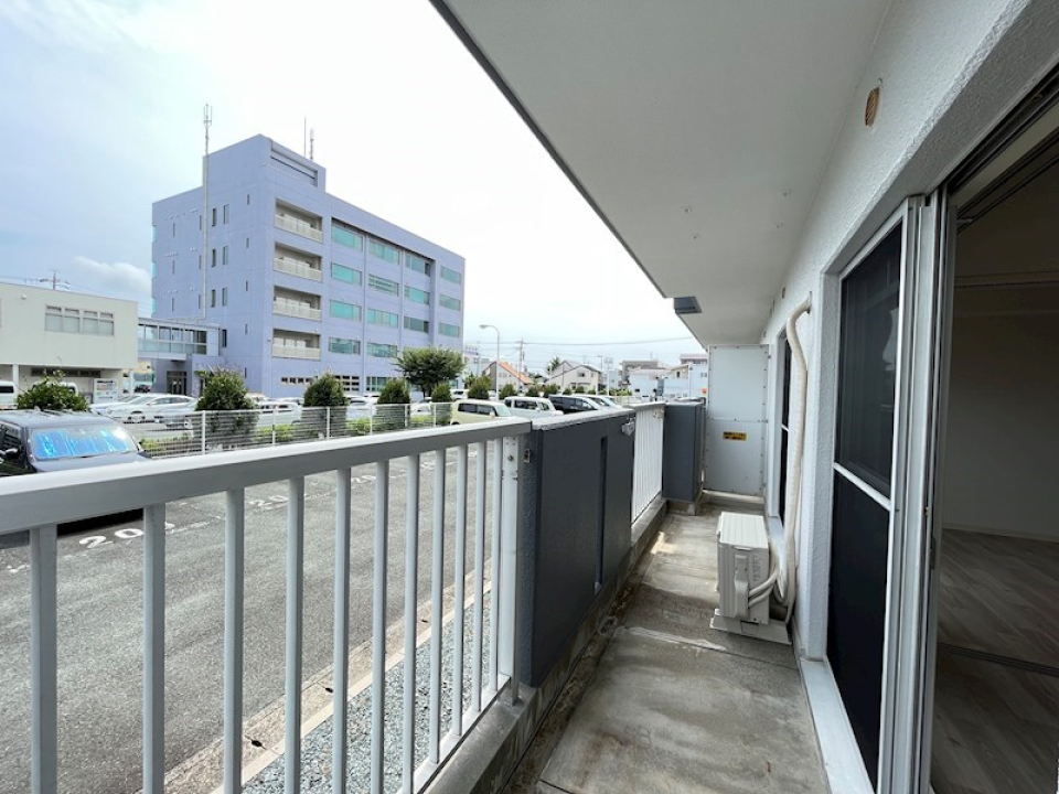 両面バルコニーです