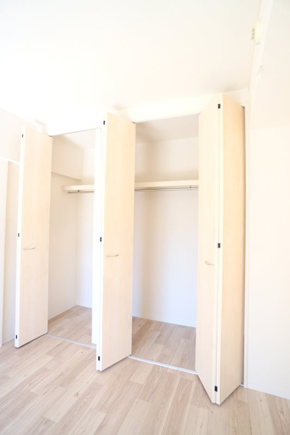 大きめのクローゼット付きです