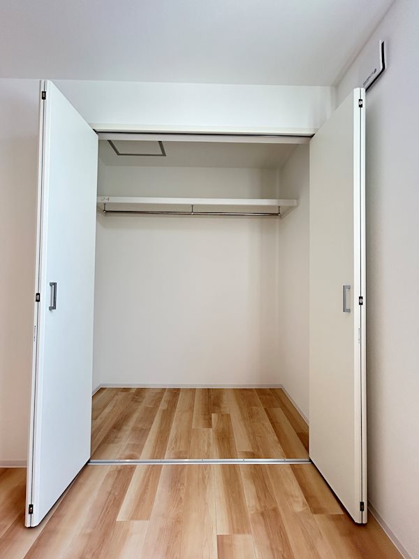 なんと全部屋クローゼット付き