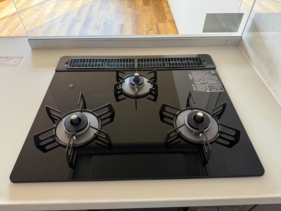 3口ガスコンロでお料理はかどる