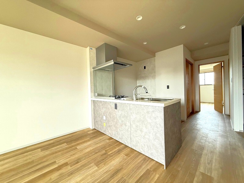 LDKは12.8帖とゆとりのある広さ