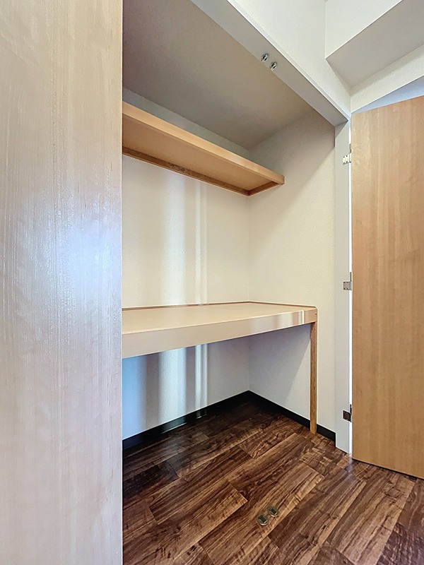 なんと収納スペースは全部で4ケ所も！