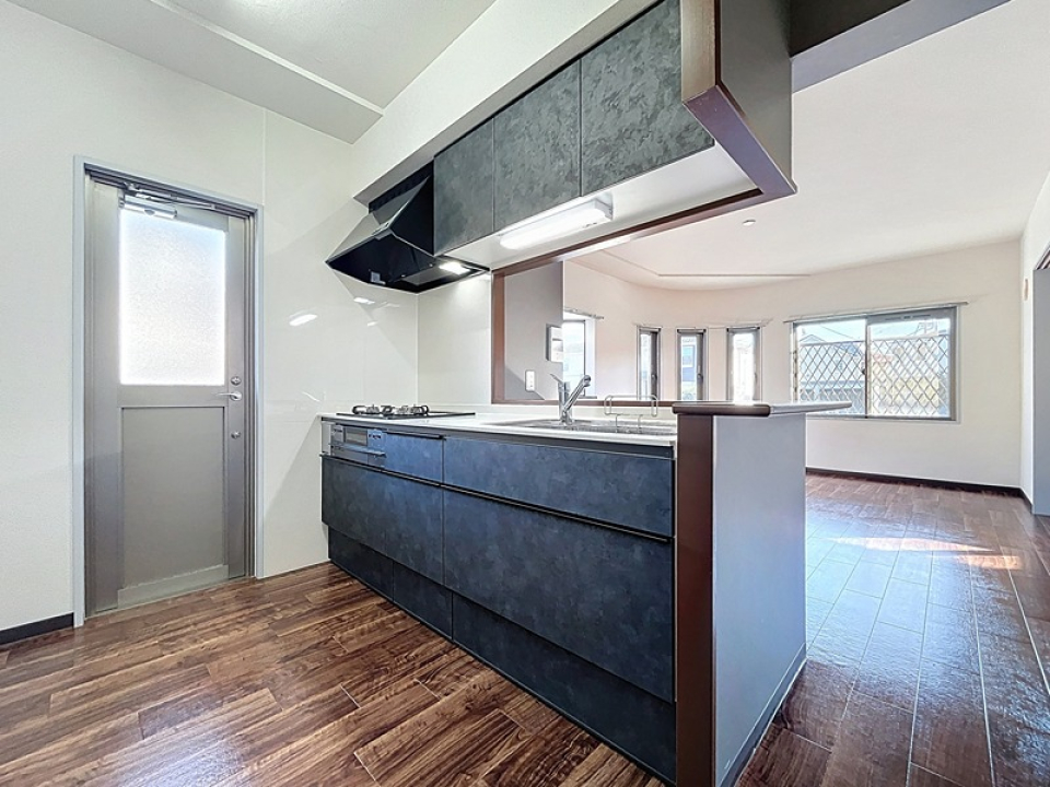 立派な対面キッチン！