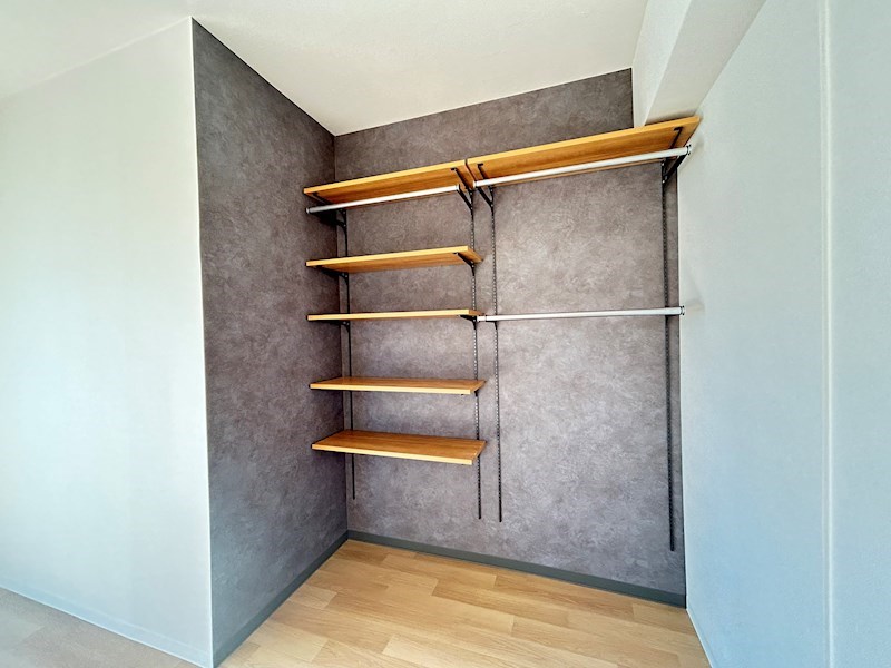 この見せる収納がPOINT！