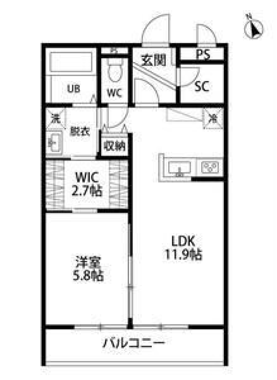 県西部初の未来型マンションの間取り図