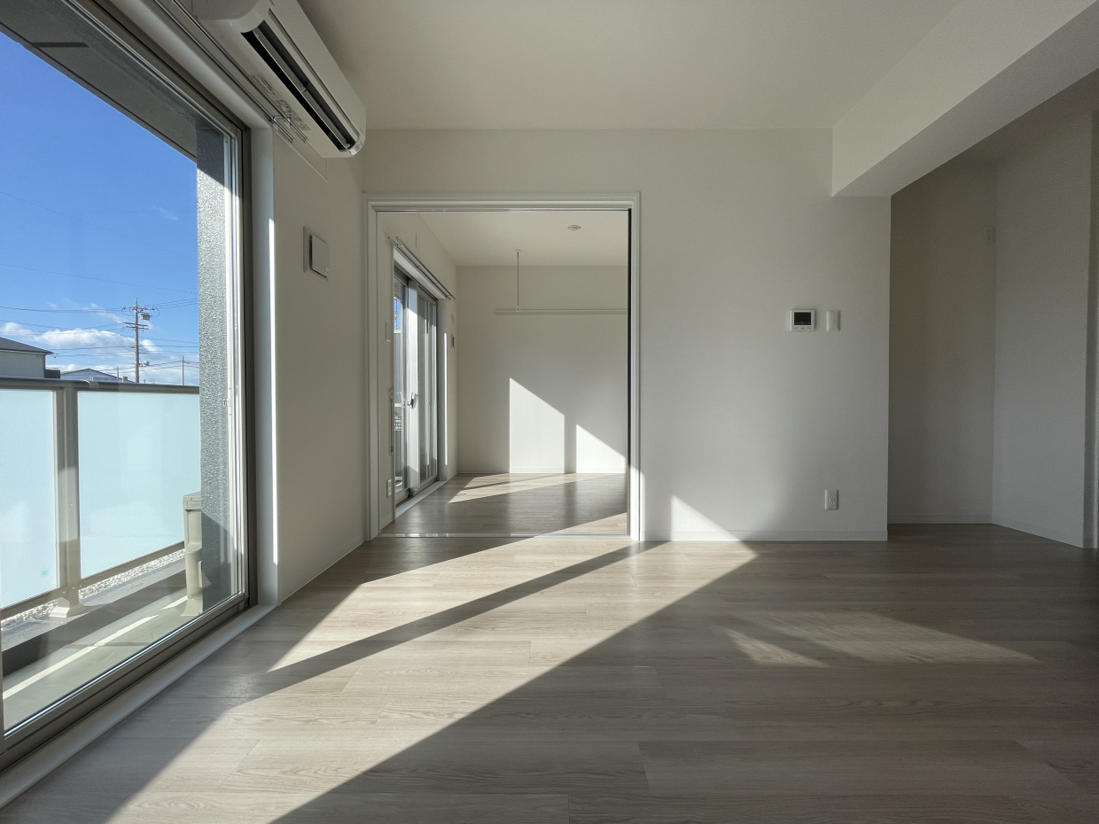 引き戸を開ければ広々空間