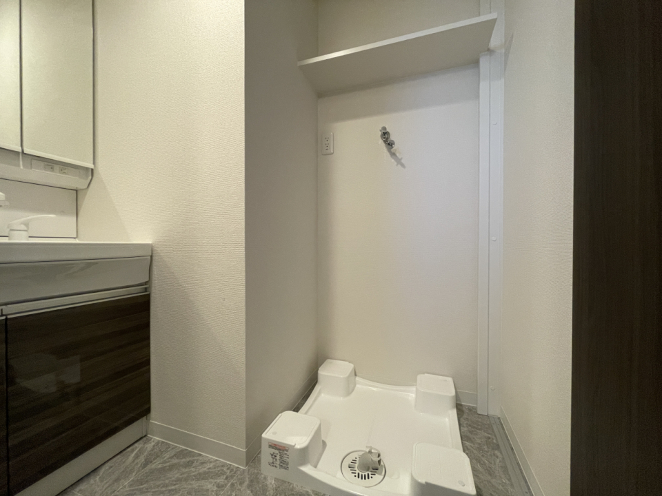 洗濯機はこちらへ