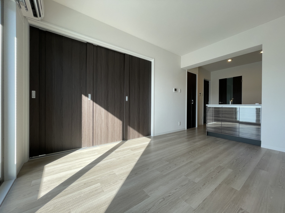 引き戸を閉めるとこんな感じ