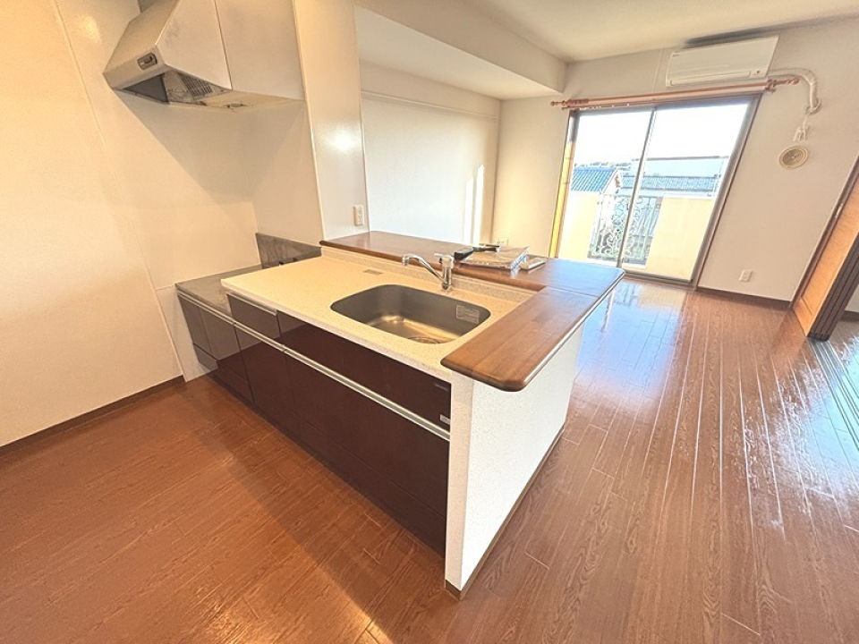 キッチンカウンターが使いやすそう