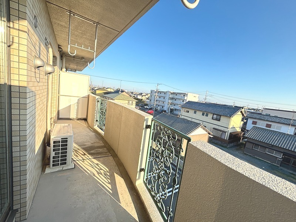 両面バルコニーで風通しGOOD