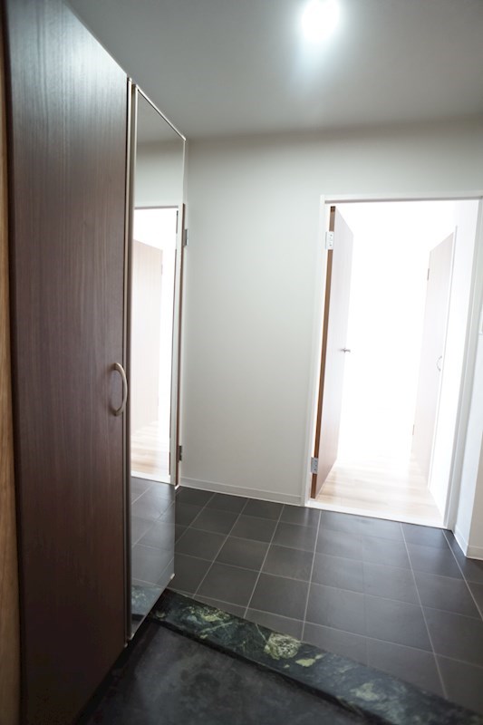 お掃除がしやすい玄関ですね