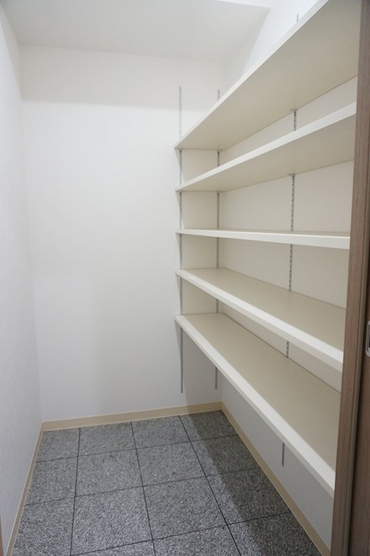 玄関にはシューズインクローゼットが！ありがたい