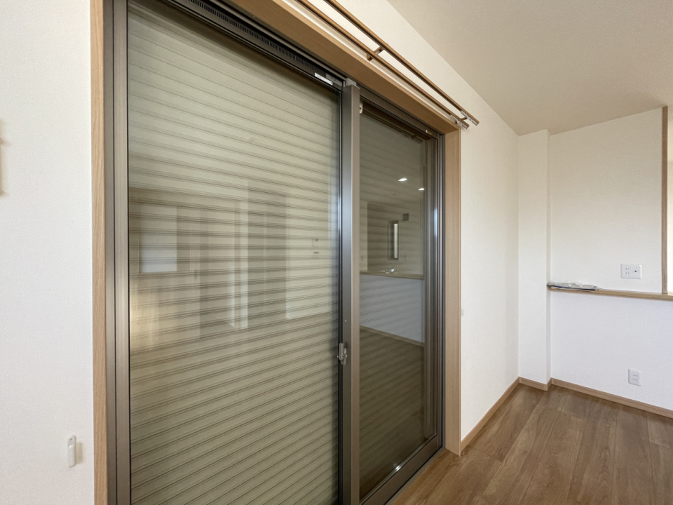シャッター付きで安心ですね