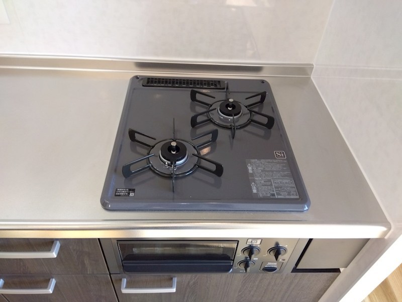 2口ガスコンロです