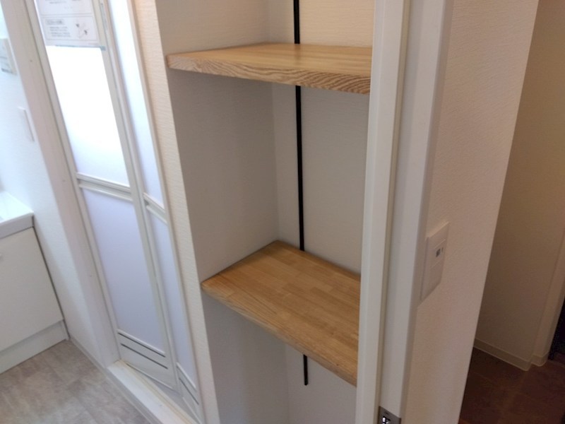 ここにも収納が！