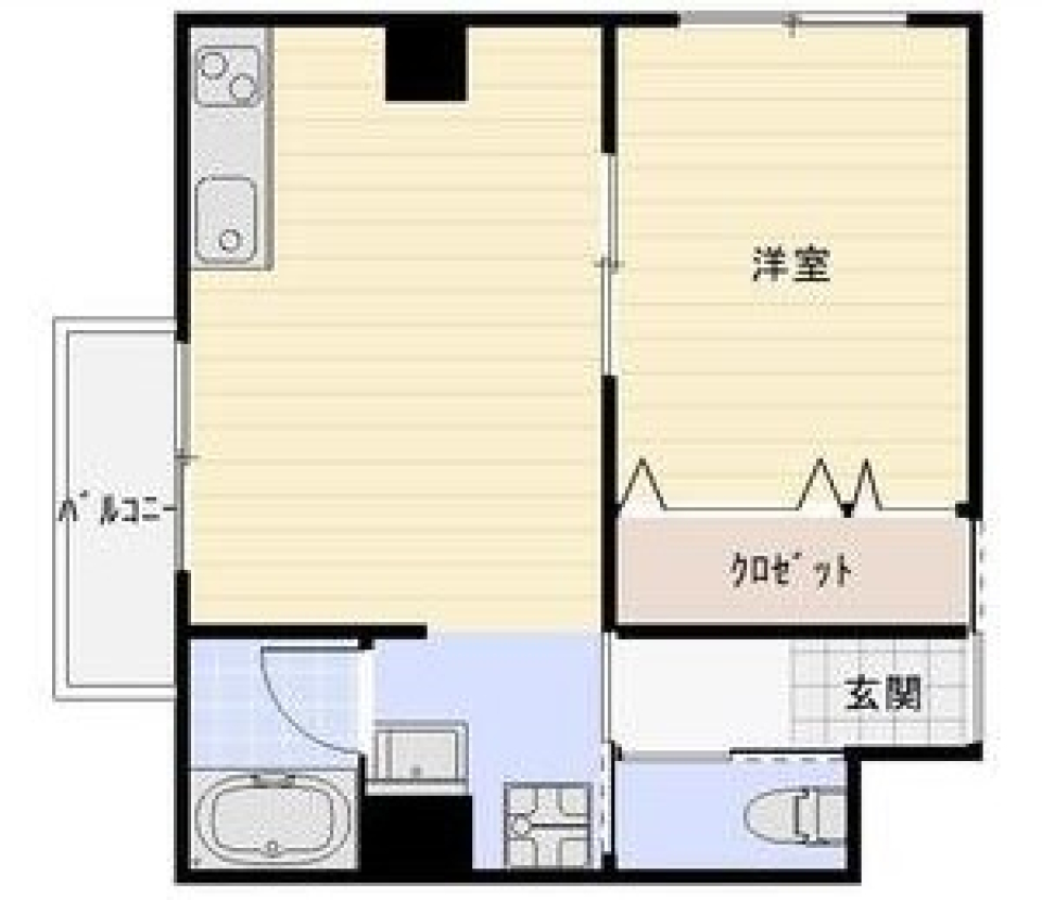 圧倒的立地で冒険するの間取り図