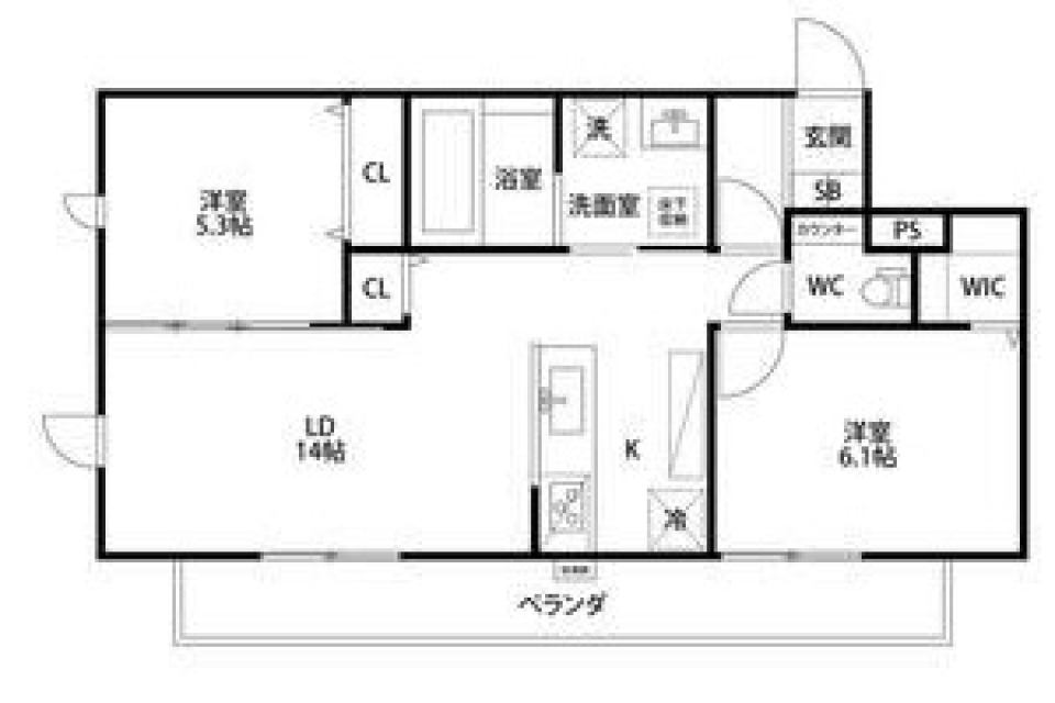省エネ5つ星認定「魔法瓶」のような家の間取り図