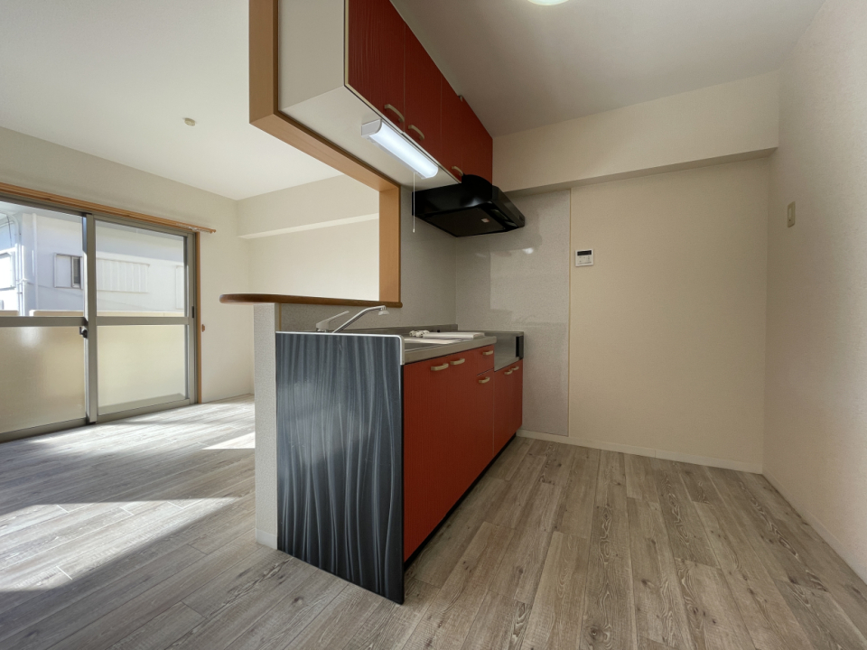 キッチンスペースも広め